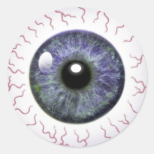 Großauge Runder Aufkleber