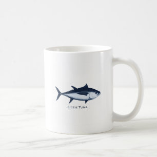Großauge-Thunfisch-Logo Kaffeetasse