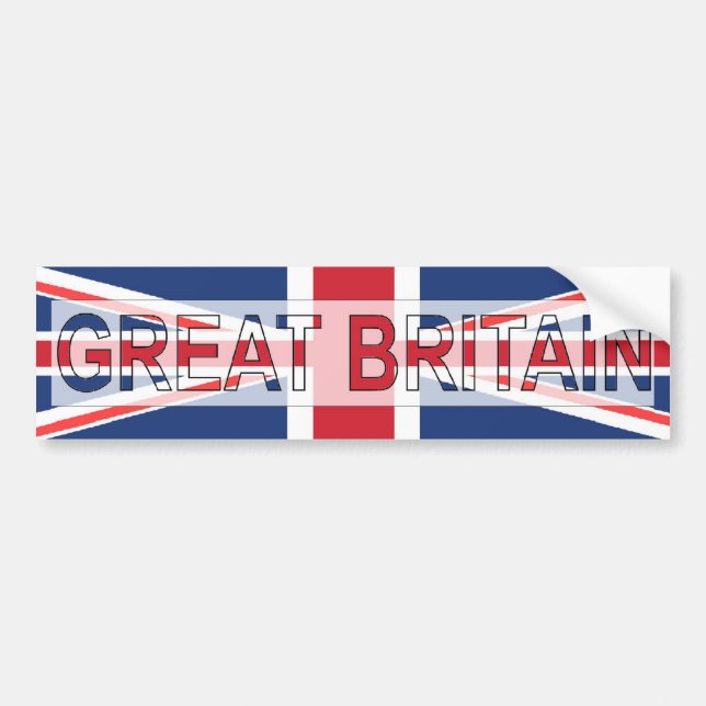 Großbritannien Autoaufkleber (Vorne)