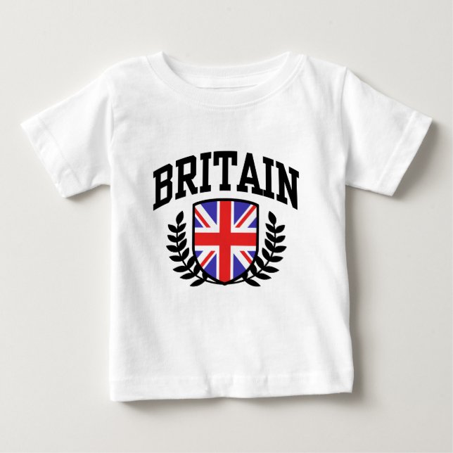 Großbritannien Baby T-shirt (Vorderseite)