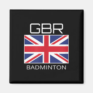 Großbritannien Badminton Team British Athlete Gbr  Magnet
