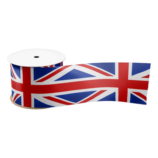 Großbritannien Britische Flagge (UK) Satinband (Spule)