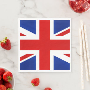 Großbritannien Britische Flagge (UK) Serviette