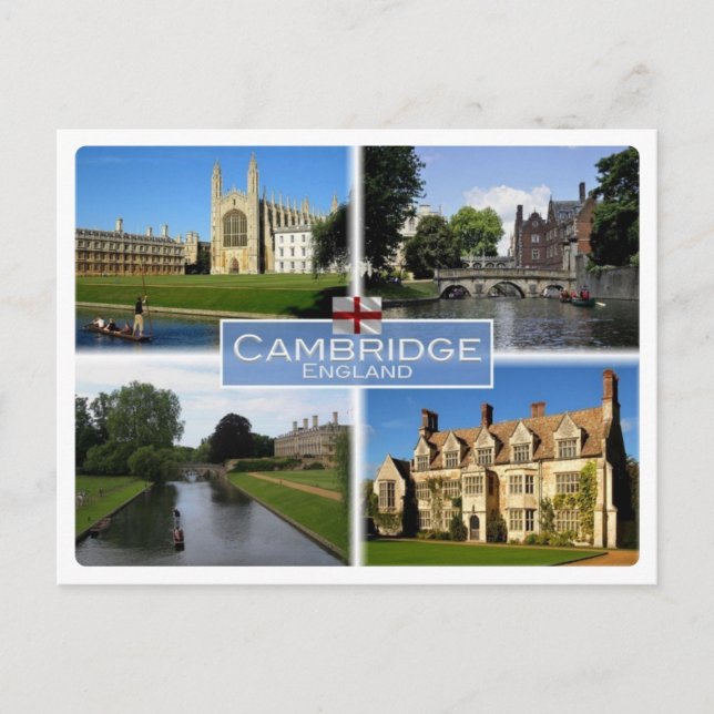 Großbritannien - England - Cambridge - Postkarte (Vorderseite)