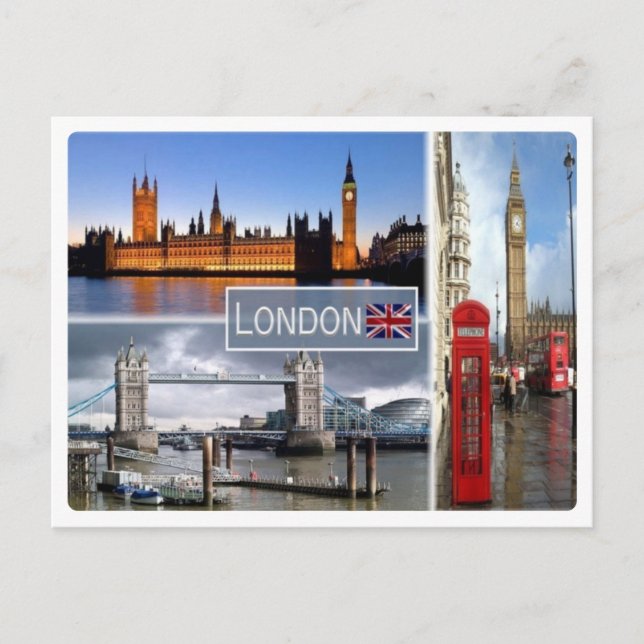 Großbritannien - England - London - Postkarte (Vorderseite)