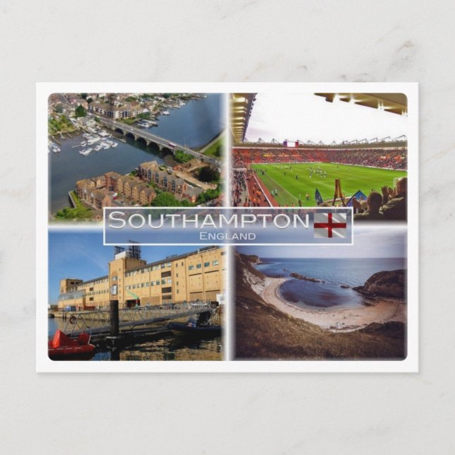 Großbritannien - England - Southampton - Postkarte (Vorderseite)