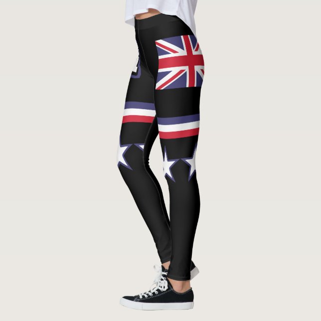 Großbritannien-Flagge Leggings (Links)