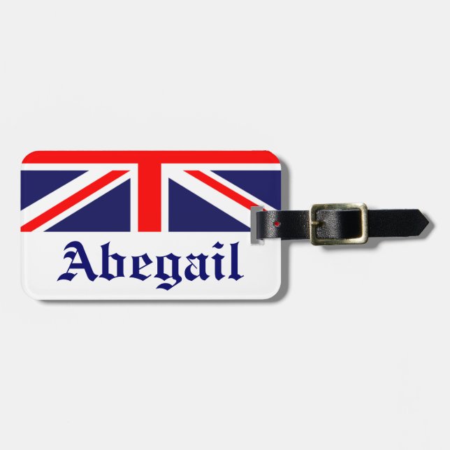 GROSSBRITANNIEN - Flagge - Umbau Gepäckanhänger (Vorderseite horizontal)