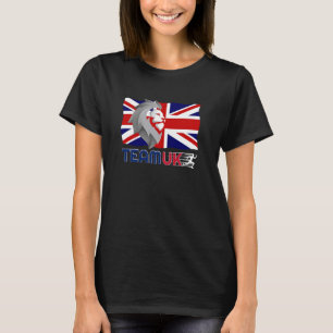 Großbritannien Flaggenteam UK Britische Union Jack T-Shirt