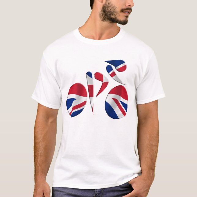 Großbritannien - GB Radfahren T-Shirt (Vorderseite)