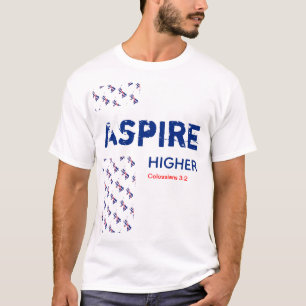 Großbritannien Großbritannien ASPIRE HIGHER Christ T-Shirt