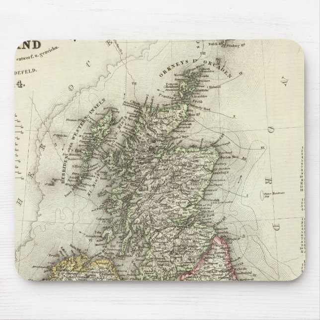 Grossbritannien, Irland Mousepad (Vorne)