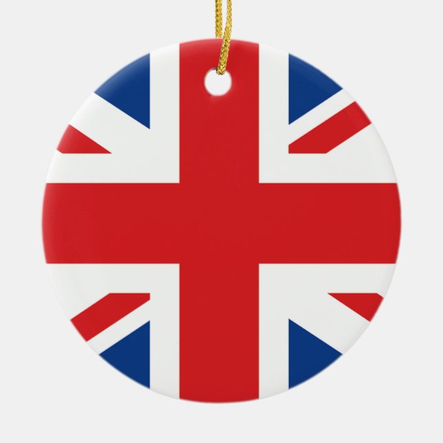 Großbritannien Keramik Ornament (Vorne)