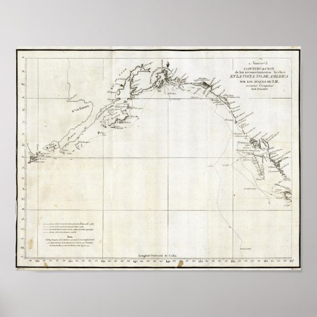 Großbritannien, Kolumbien, Alaska Poster (Vorne)