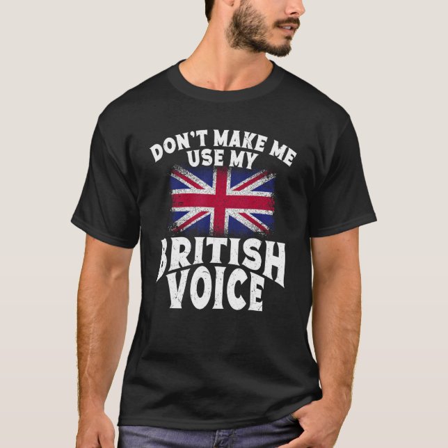 Großbritannien lässt mich nicht meine englische St T-Shirt (Vorderseite)