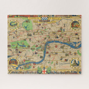 Großbritannien: Leitfaden zu London Map Puzzle
