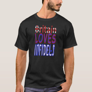 Großbritannien-Liebe-Ungläubig-Shirt T-Shirt