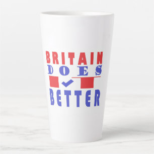 Großbritannien macht es besser, Plakatdesign zu er Milchtasse