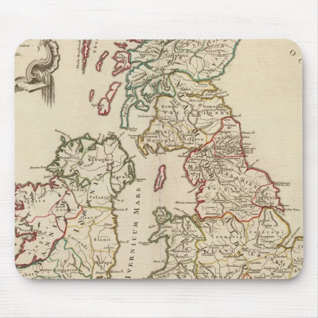 Großbritannien Mousepad (Vorne)