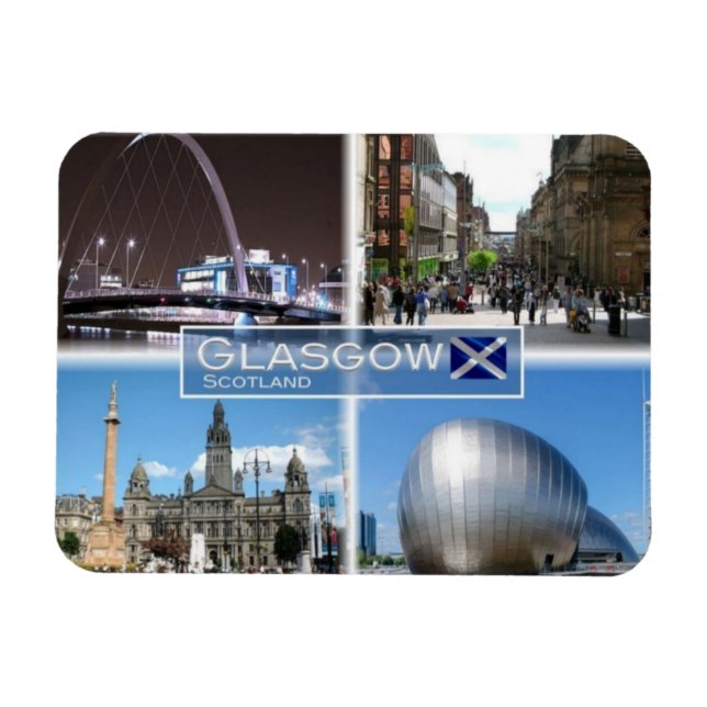 Großbritannien - Schottland - Glasgow - Magnet (Horizontal)