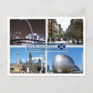 Großbritannien - Schottland - Glasgow - Postkarte