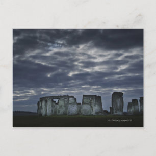 Großbritannien, Stonehenge, landschaftliche Postkarte