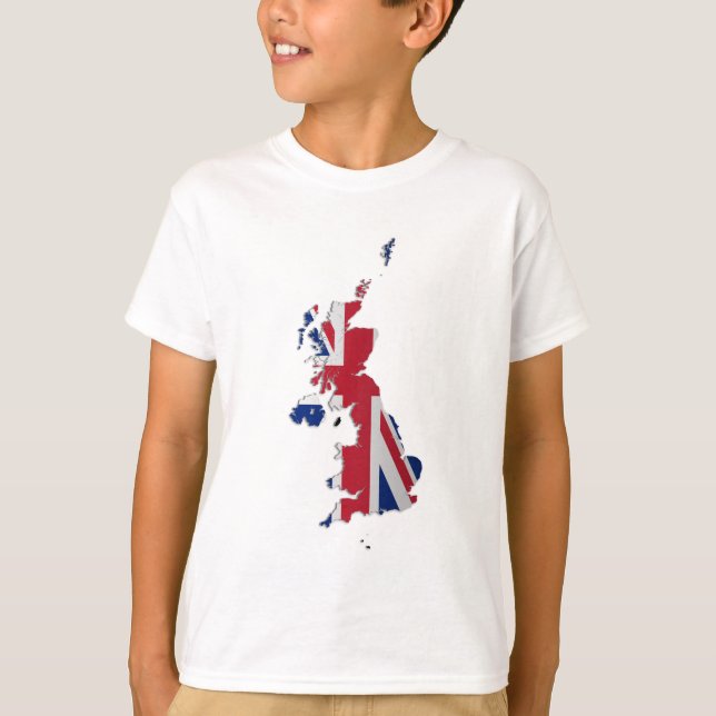 Großbritannien- u. T-Shirt (Vorderseite)