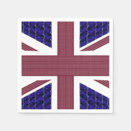 Großbritannien Unabhängigkeitstag, England-Flagge Serviette