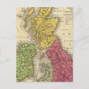 Großbritannien und Irland Postkarte