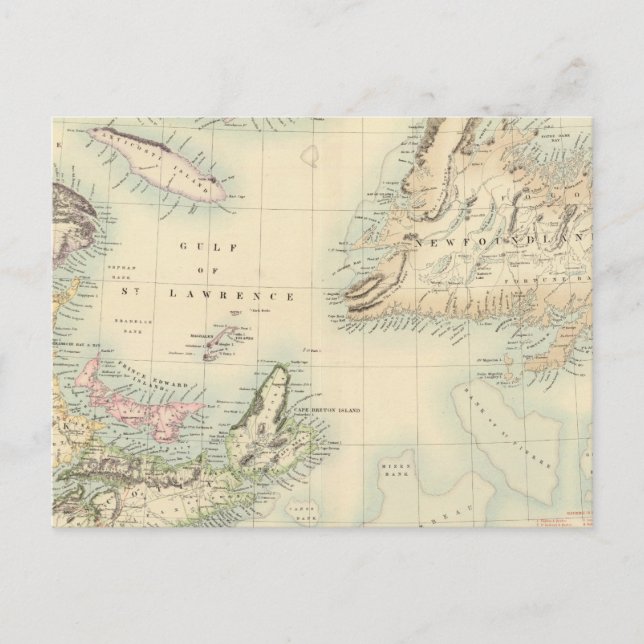 Großbritannien und Nordamerika 3 Postkarte (Vorderseite)