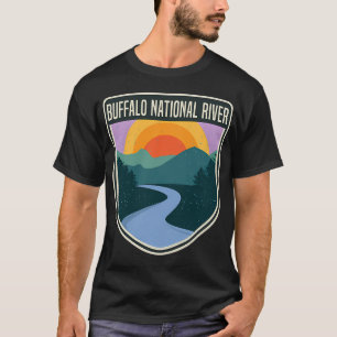 Großbritannien winkende Flagge an einer Angelrute T-Shirt