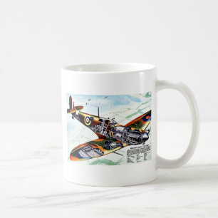 Großbritanniens neuer Spitfire Kaffeetasse
