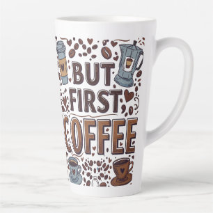 Grosse 17 oz Latte Tasse für Kaffeeliebhaber