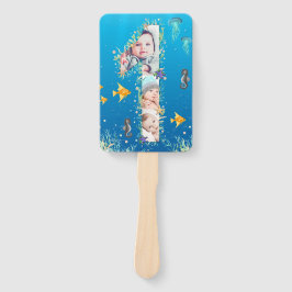 Große 1. Geburtstag unter dem Meer FotoCollage Fächer