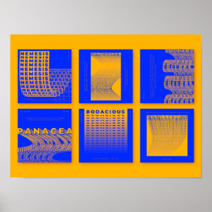 Größe A3 Bauhaus Art Poster 9