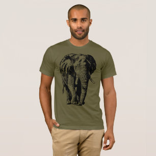 Große afrikanische wild lebende Tiere T-Shirt