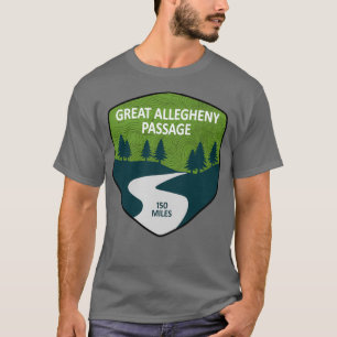 Große Allegheny Passage   (2)  T-Shirt
