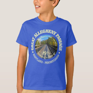 Große Allegheny Passage (Fahrrad c) T-Shirt