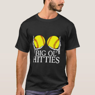Große alte Hitties, lustige Skeletthände halten We T-Shirt
