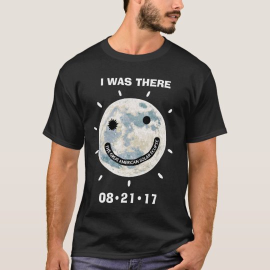 Große amerikanische Sonnenfinsternis war ich dort T-Shirt