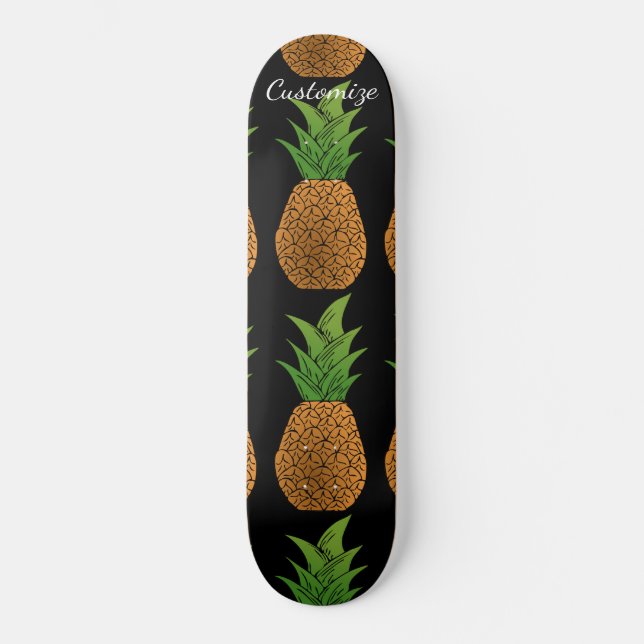 Große Ananas Thunder_Cove Skateboard (Vorderseite)