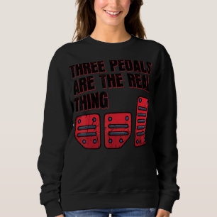 Große Anweisung Bremspedal für den Beschleuniger C Sweatshirt