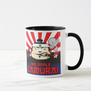 Große Apple-Samurais Tasse