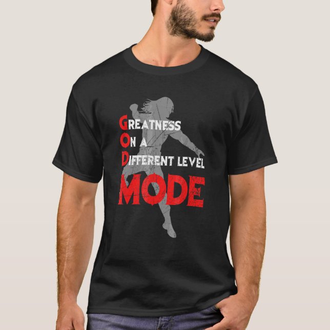 Größe auf einem anderen Level Mode 1 T-Shirt (Vorderseite)