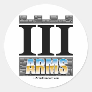 Große Aufkleber 6 pro Blatt - Chromlogo