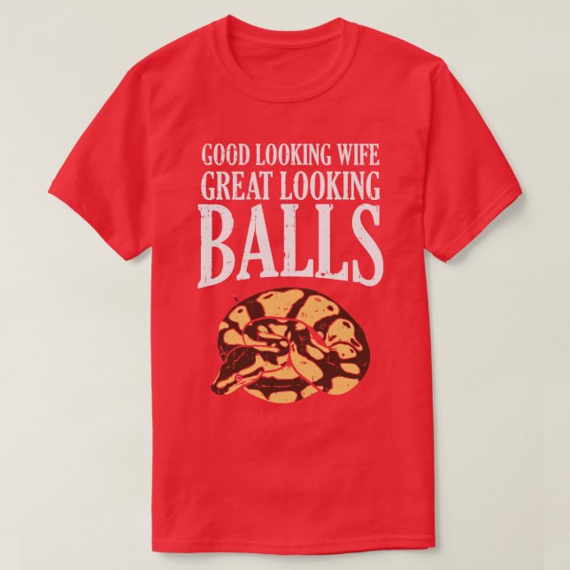 Große Aussichtspythonen T-Shirt (Design vorne)