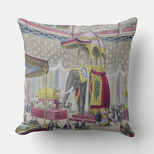 Große Ausstellung, 1851: Indische Abteilung von Kissen (Vorderseite)