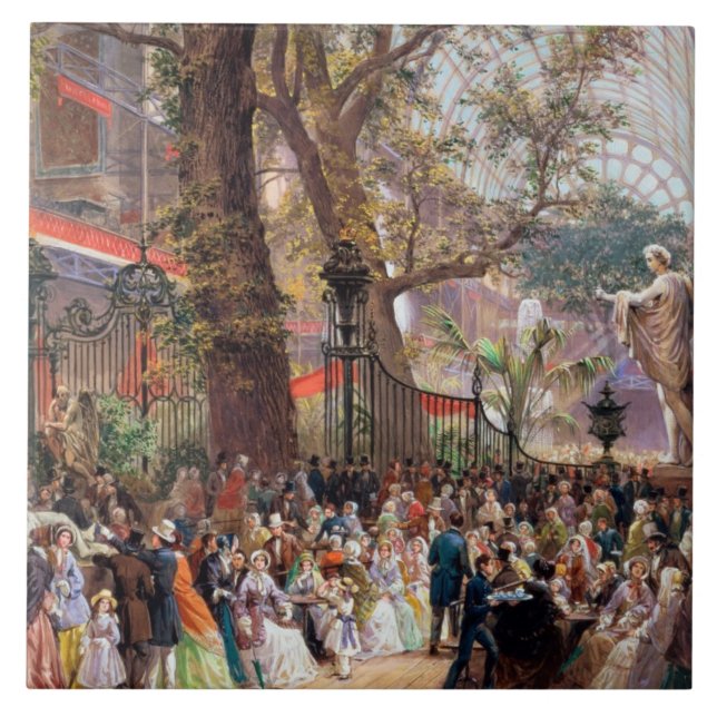 Große Ausstellung, 1851: Innen Fliese (Vorderseite)