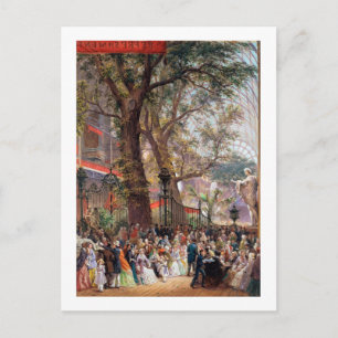 Große Ausstellung, 1851: Innere Postkarte