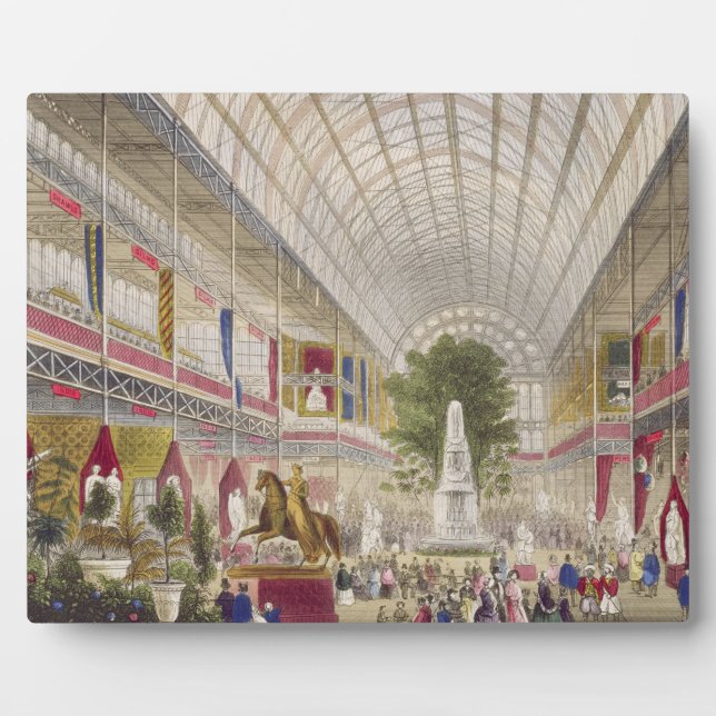 Große Ausstellung, 1851: Süd Transept, aus Inter Fotoplatte (Vorderseite)
